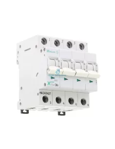 Disjoncteur Eaton PLS4-C50/4 4,5 kA 4 pôles C 50 A